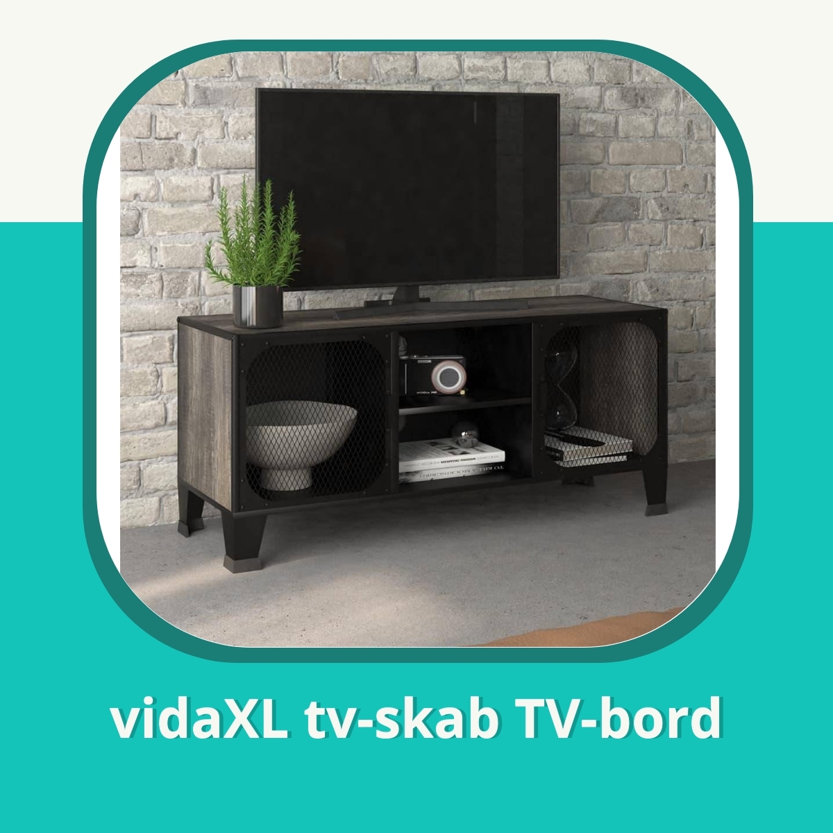 Anmeldelse af vidaXL tv-skab TV-bord