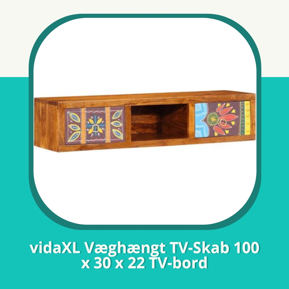 Anmeldelse af vidaXL Væghængt TV-Skab 100 x 30 x 22 TV-bord