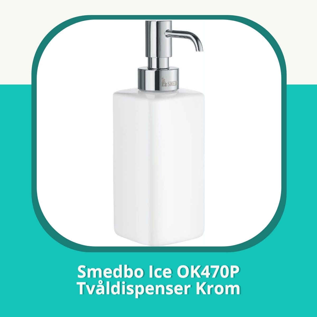Recension af Smedbo Ice OK470P Tvåldispenser Krom