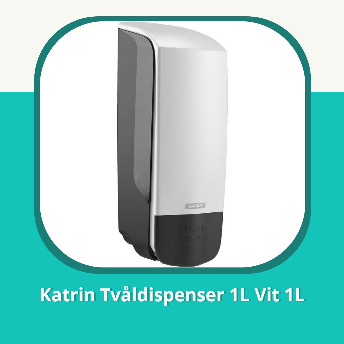 Recension Katrin Tvåldispenser 1L Vit 1L