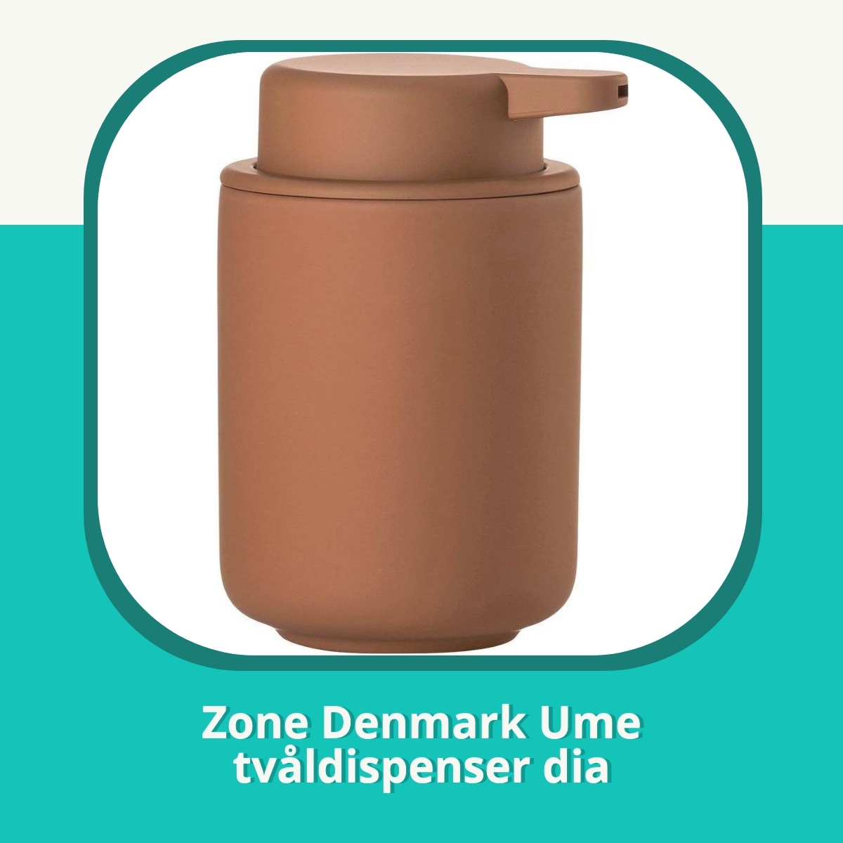 Recension af Zone Denmark Ume tvåldispenser dia