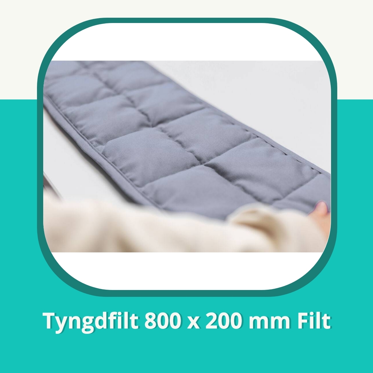 Recension Tyngdfilt 800 x 200 mm Filt