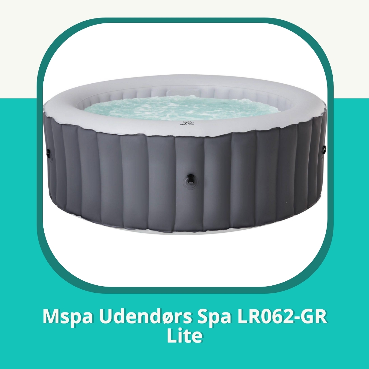 Anmeldelse af Mspa Udendørs Spa LR062-GR Lite
