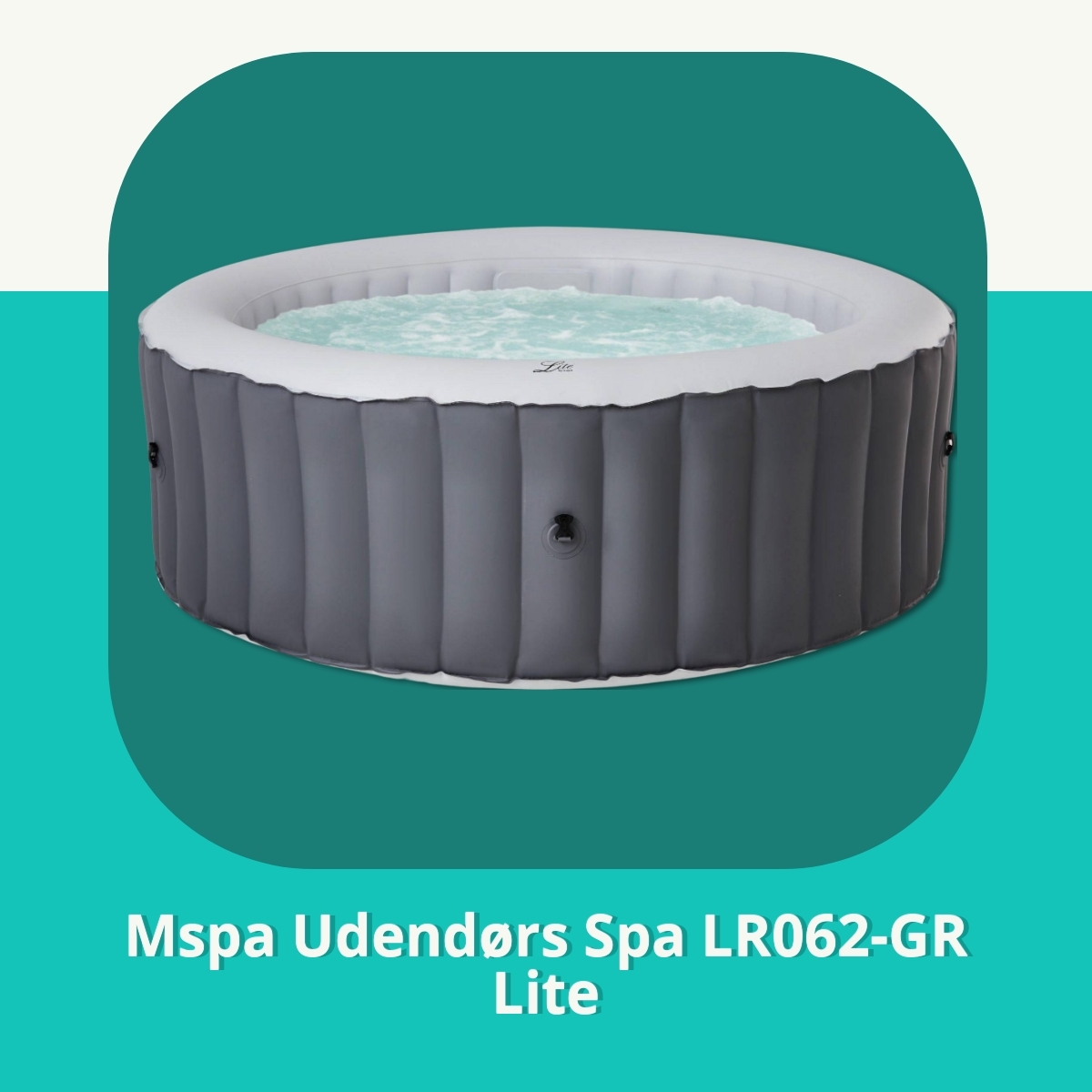 Anmeldelse af Mspa Udendørs Spa LR062-GR Lite