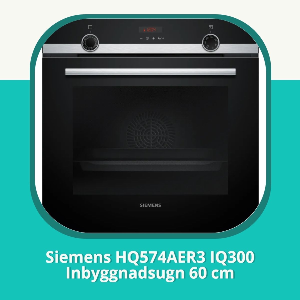 Recension af Siemens HQ574AER3 IQ300 Inbyggnadsugn 60 cm