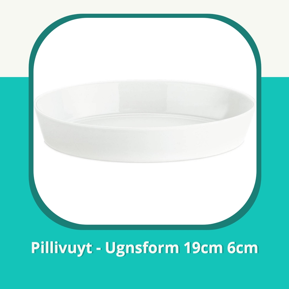 Recension af Pillivuyt - Ugnsform 19cm 6cm