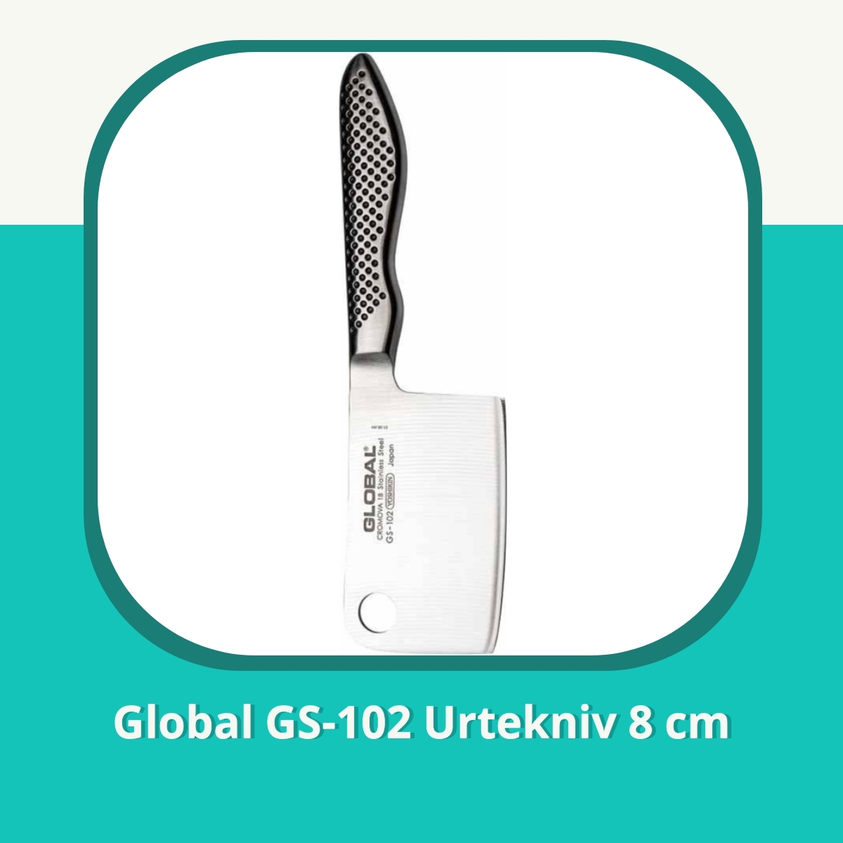Anmeldelse af Global GS-102 Urtekniv 8 cm