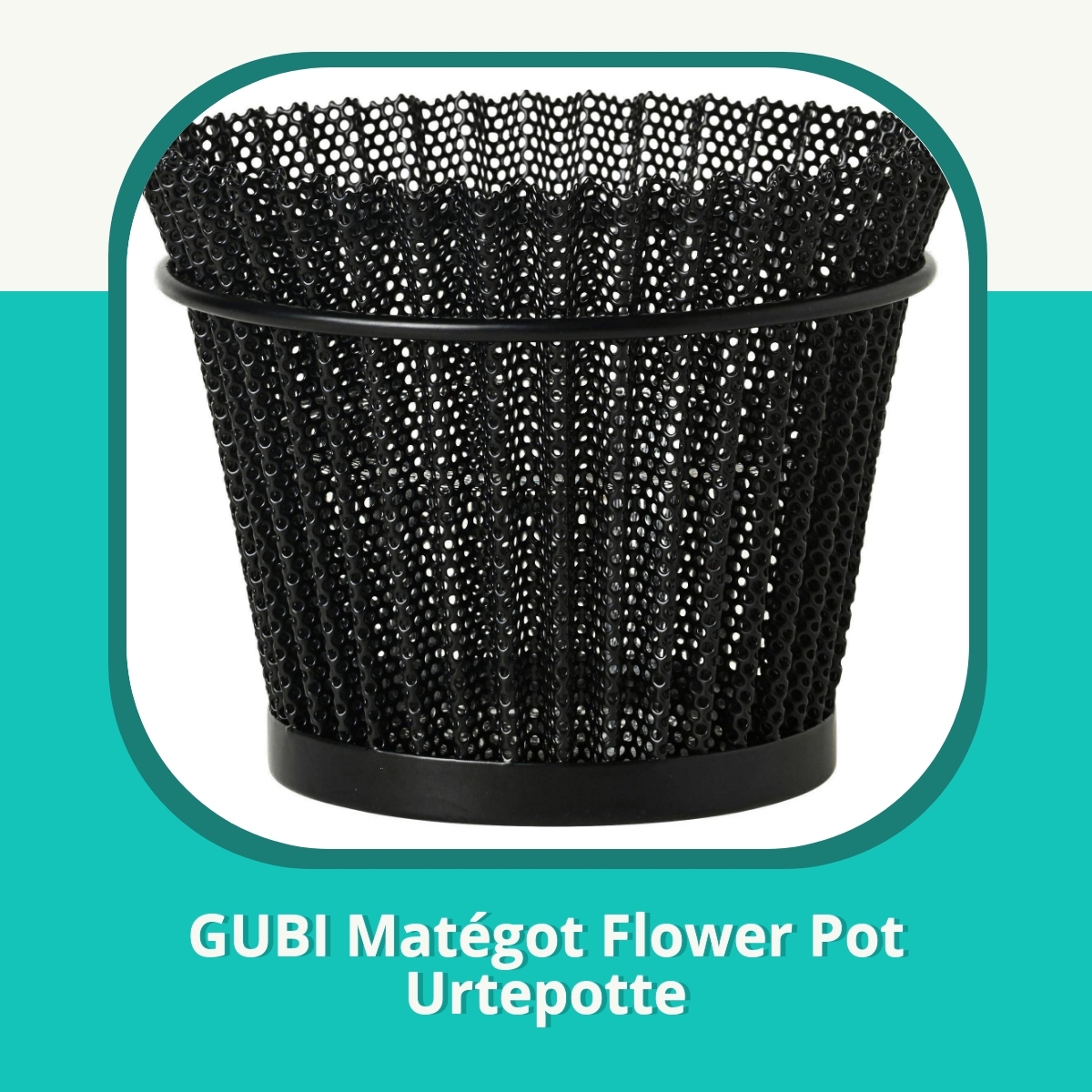 Anmeldelse af GUBI Matégot Flower Pot Urtepotte