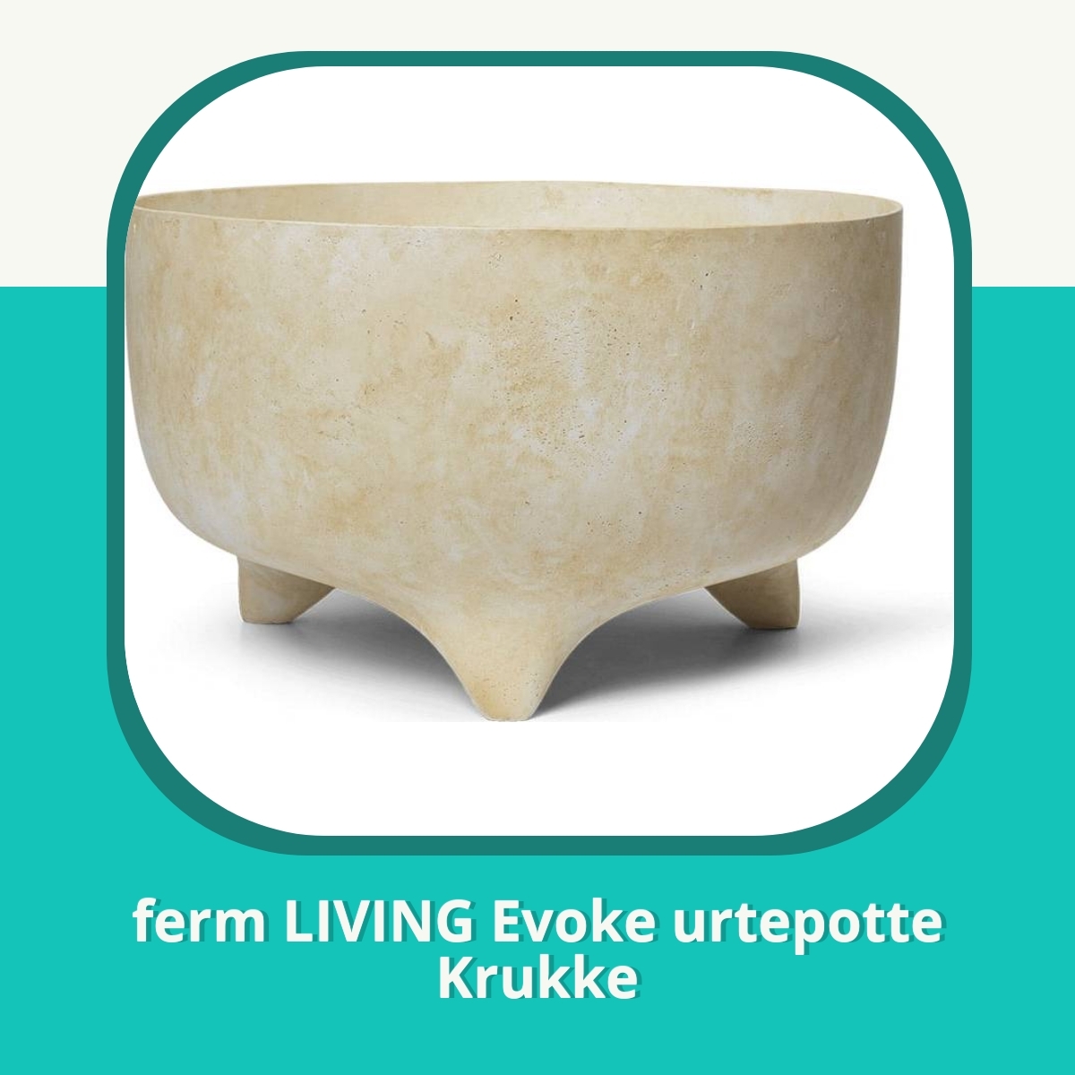 Anmeldelse af ferm LIVING Evoke urtepotte Krukke