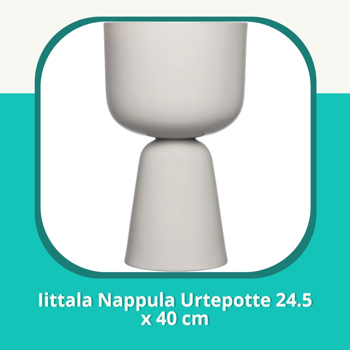 Anmeldelse af Iittala Nappula Urtepotte 24.5 x 40 cm