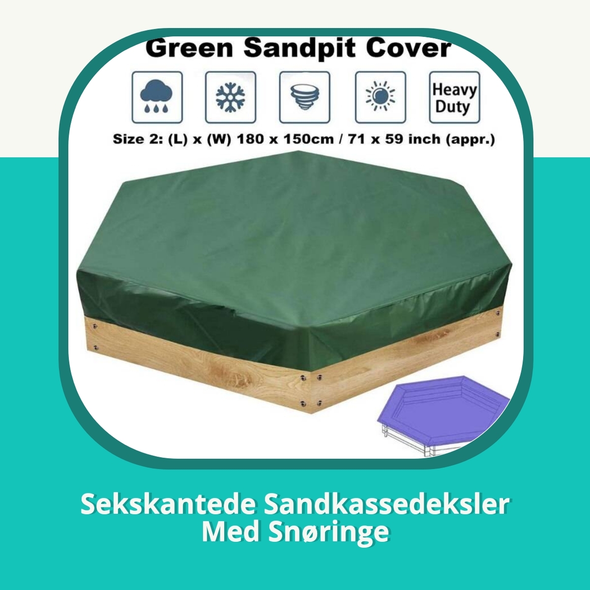 Anmeldelse af Sekskantede Sandkassedeksler Med Snøringe