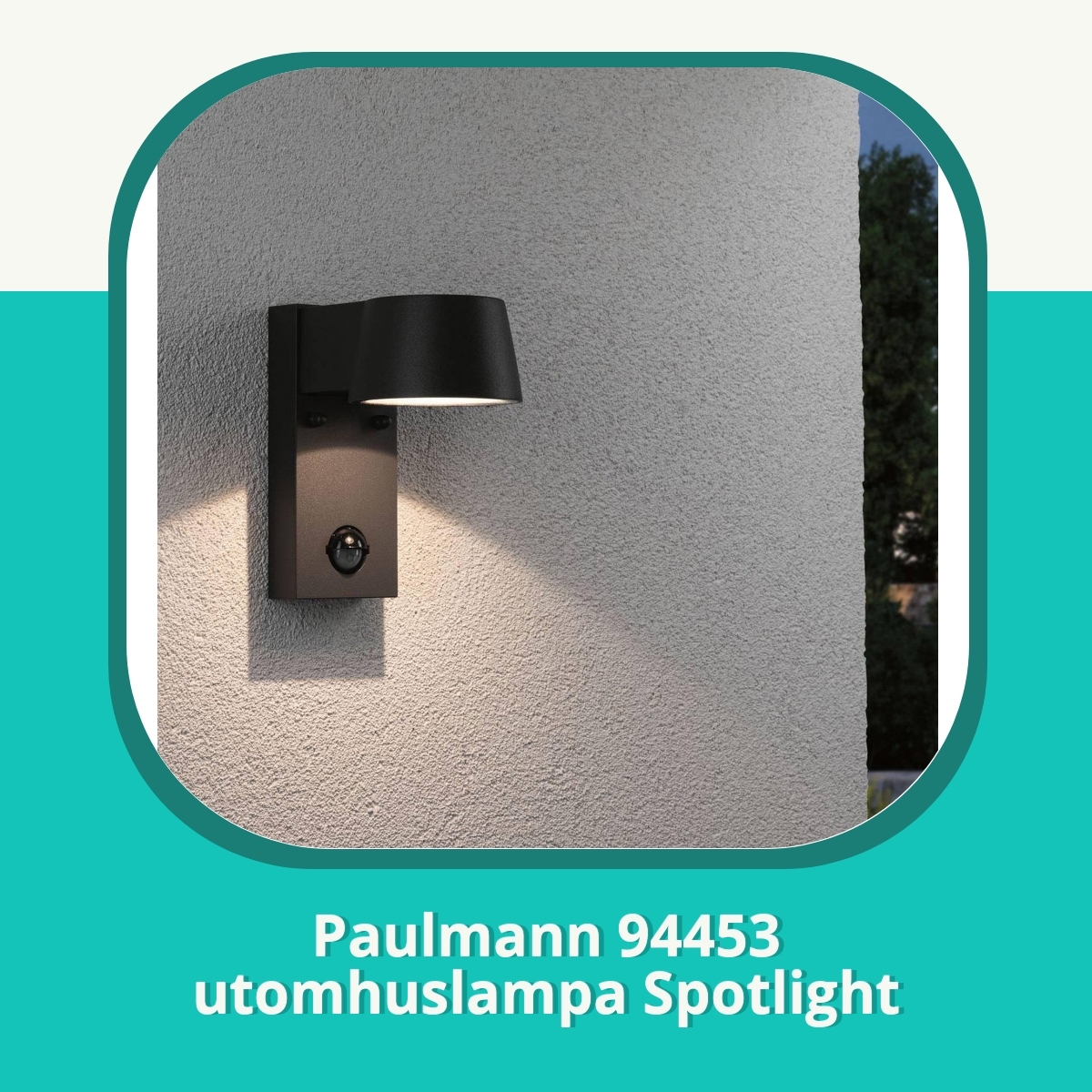 Recension af Paulmann 94453 utomhuslampa Spotlight