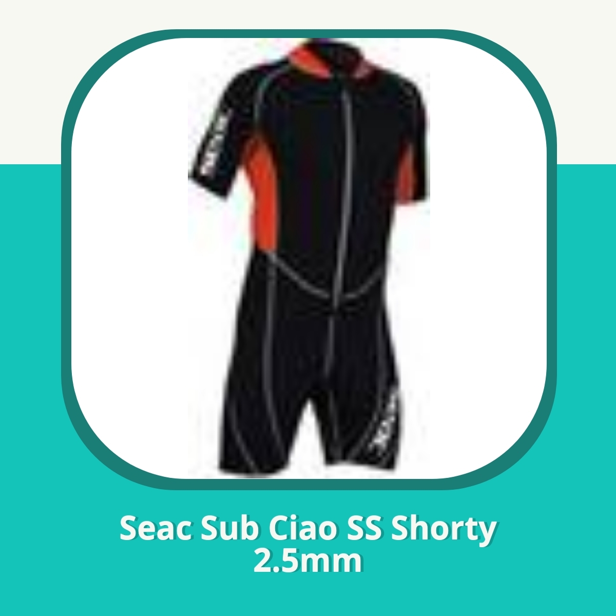 Recension af Seac Sub Ciao SS Shorty 2.5mm