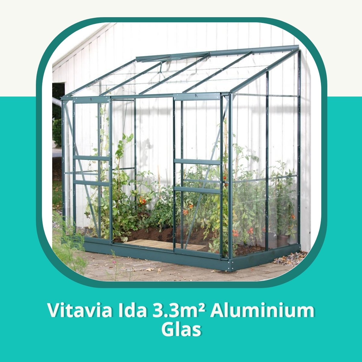 Anmeldelse af Vitavia Ida 3.3m² Aluminium Glas