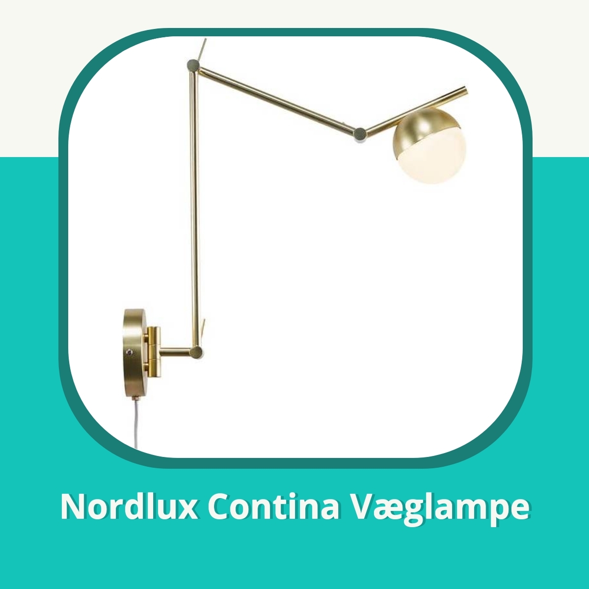 Anmeldelse af Nordlux Contina Væglampe