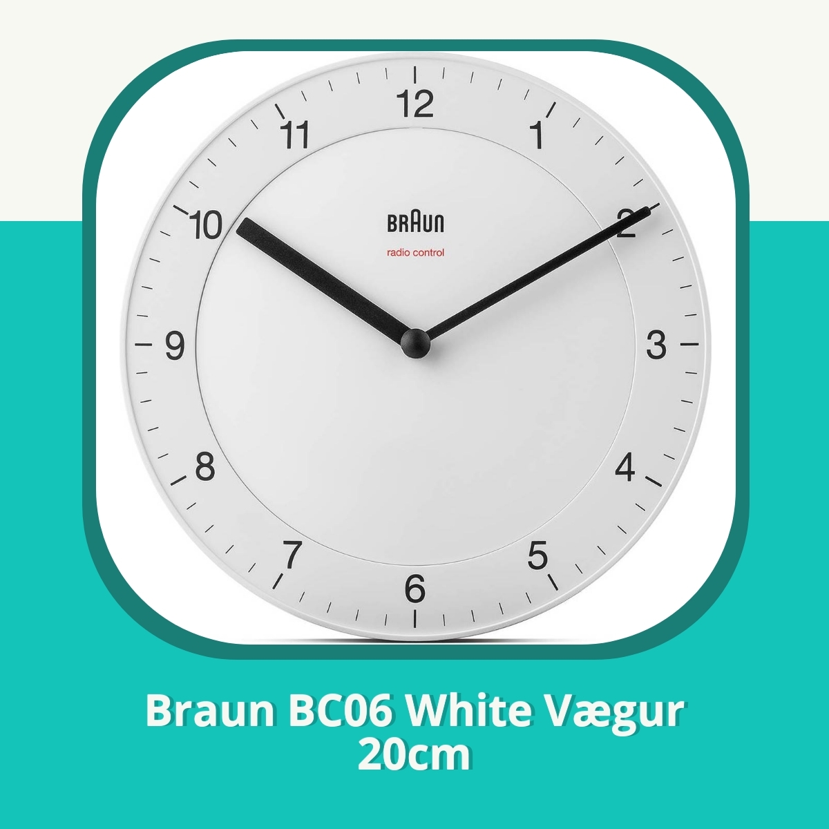 Anmeldelse af Braun BC06 White Vægur 20cm