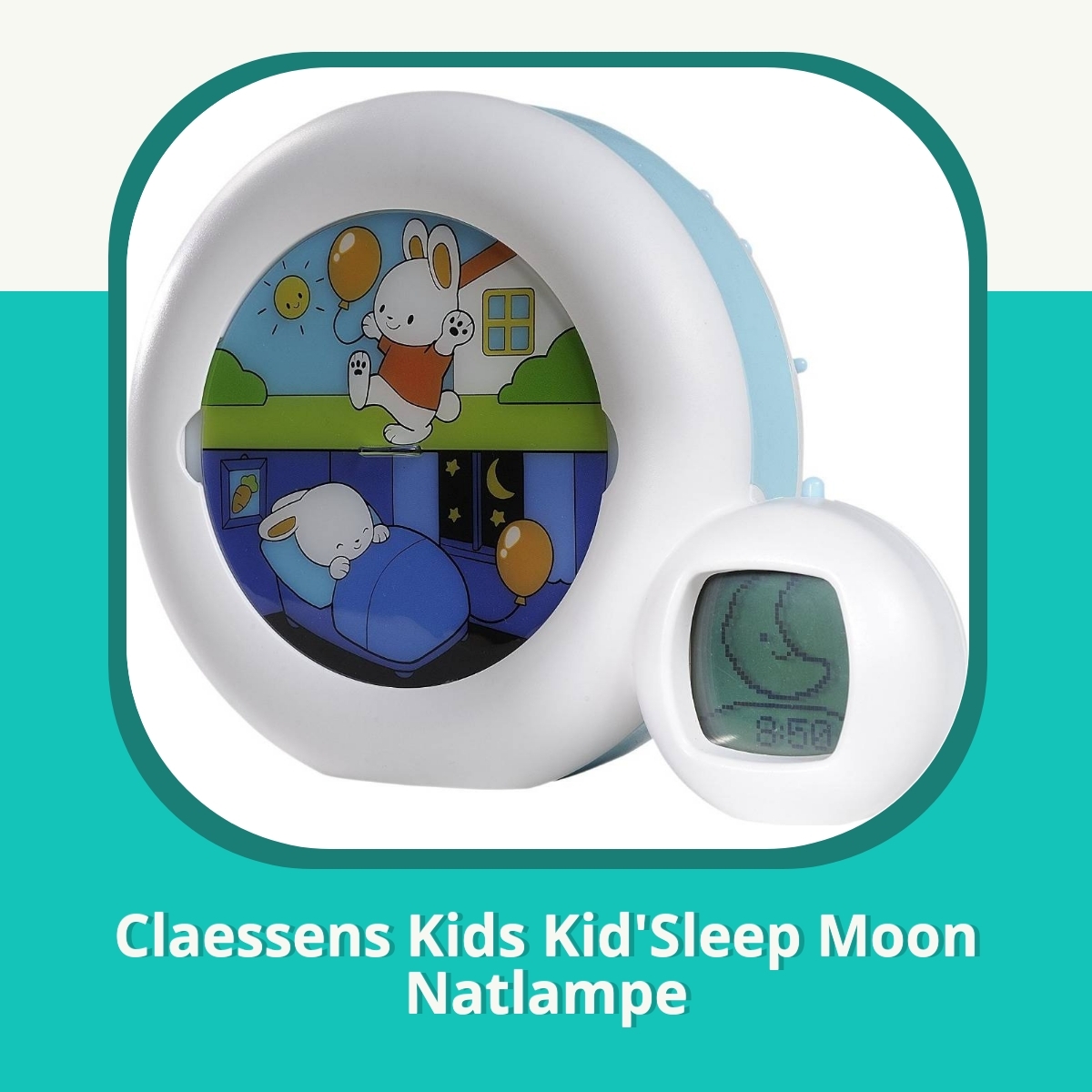 Anmeldelse af Claessens Kids Kid'Sleep Moon Natlampe