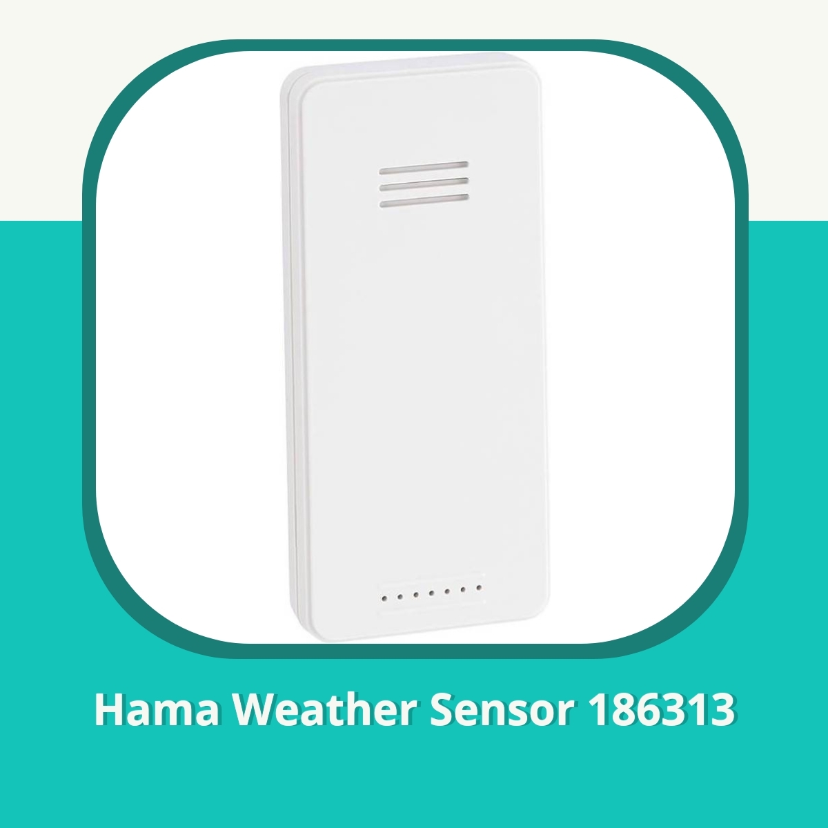 Anmeldelse af Hama Weather Sensor 186313