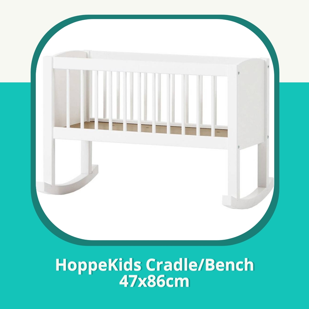 Recension af HoppeKids Cradle/Bench 47x86cm