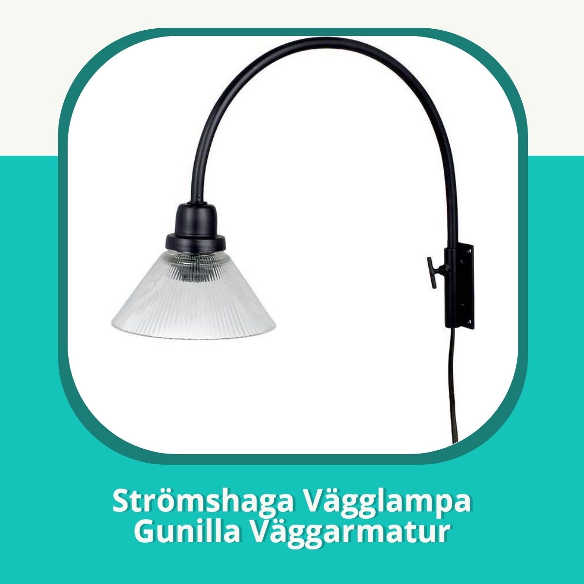 Recension af Strömshaga Vägglampa Gunilla Väggarmatur