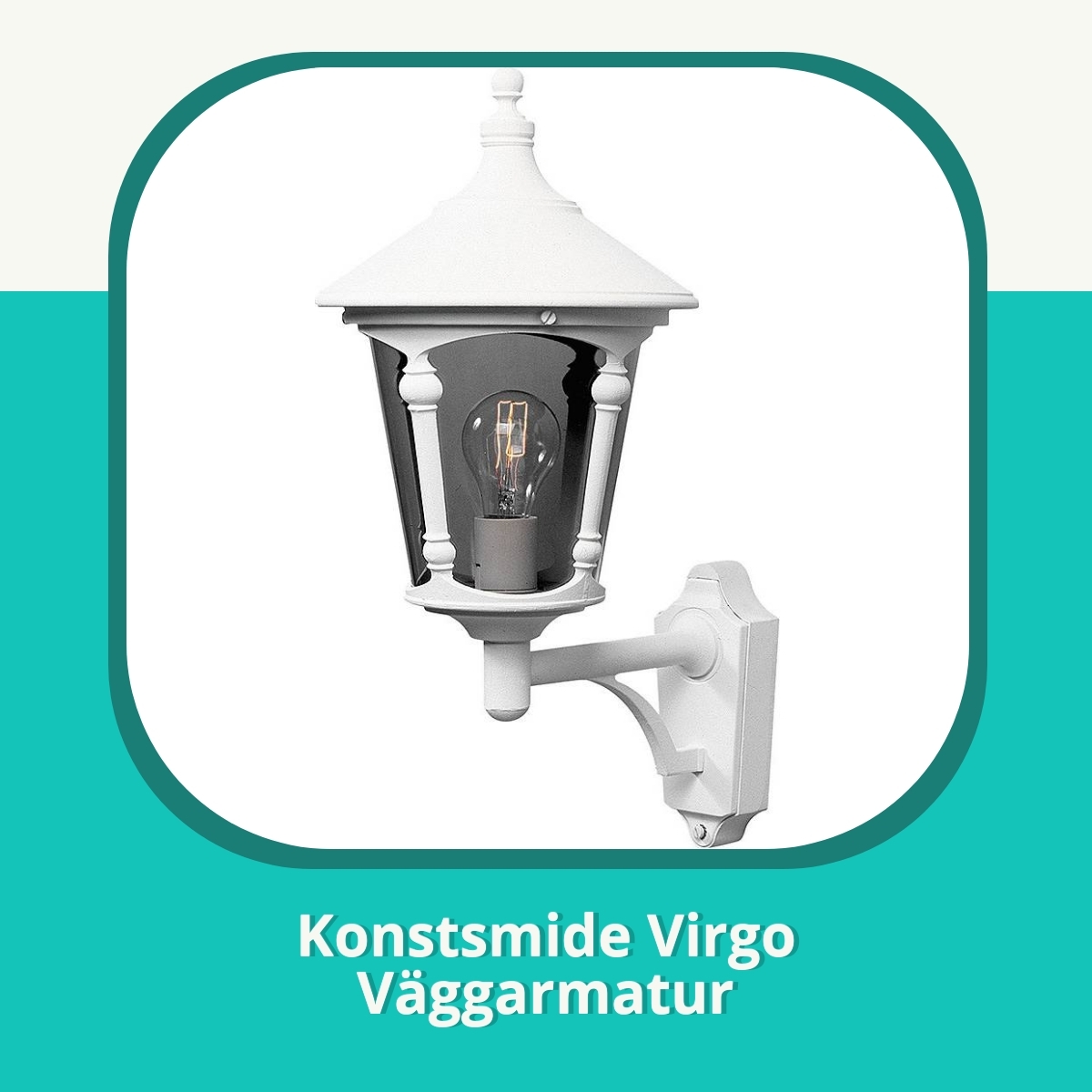 Recension af Konstsmide Virgo Väggarmatur