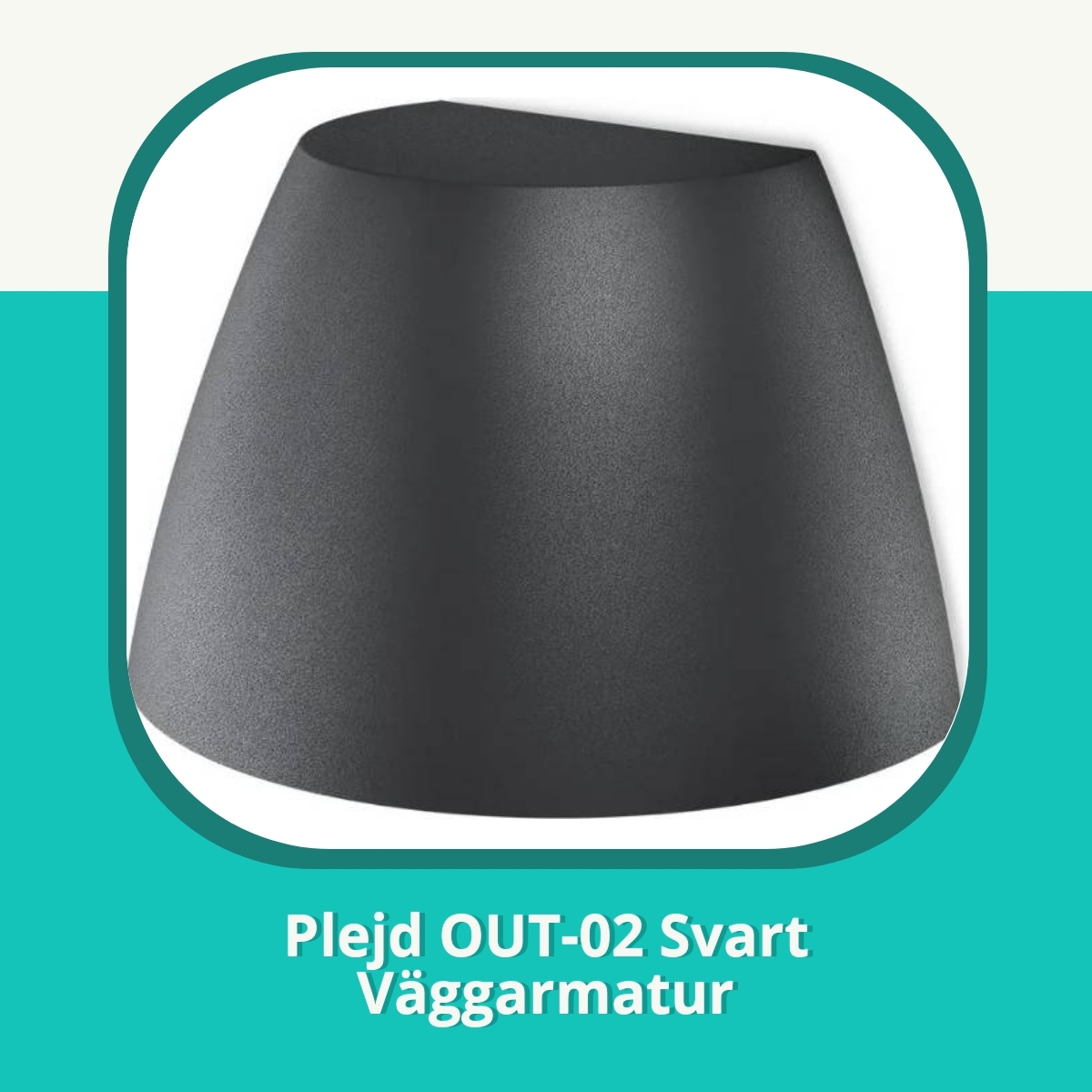 Recension af Plejd OUT-02 Svart Väggarmatur