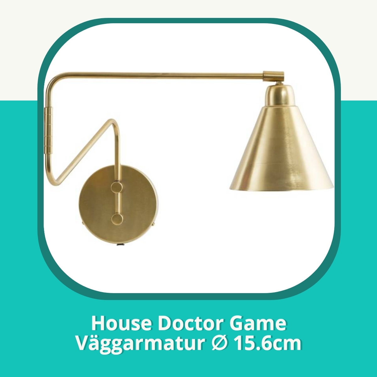 Recension House Doctor Game Väggarmatur ∅ 15.6cm