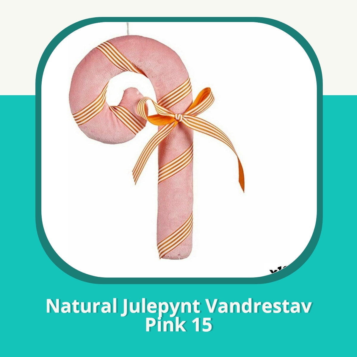 Anmeldelse af Natural Julepynt Vandrestav Pink 15