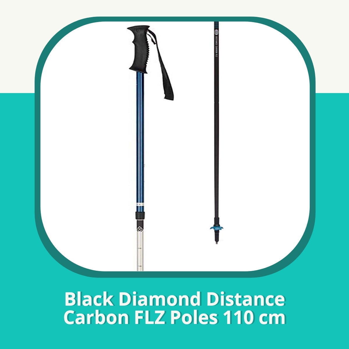 Anmeldelse af Black Diamond Distance Carbon FLZ Poles 110 cm