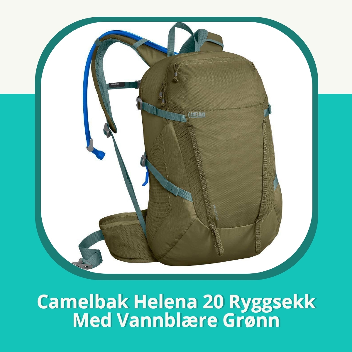 Anmeldelse af Camelbak Helena 20 Ryggsekk Med Vannblære Grønn