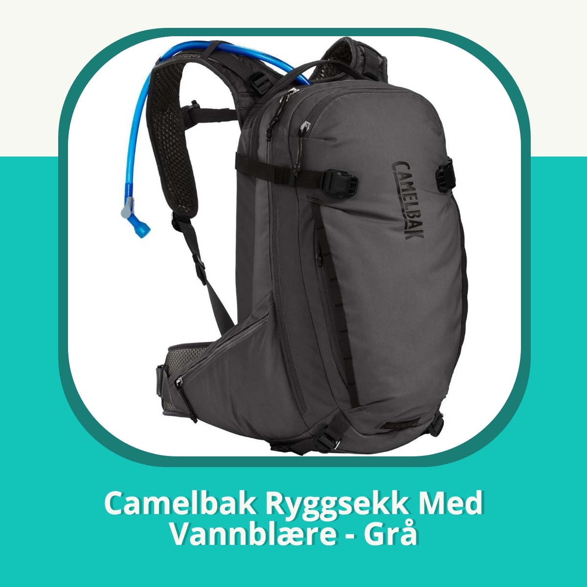 Anmeldelse af Camelbak Ryggsekk Med Vannblære - Grå