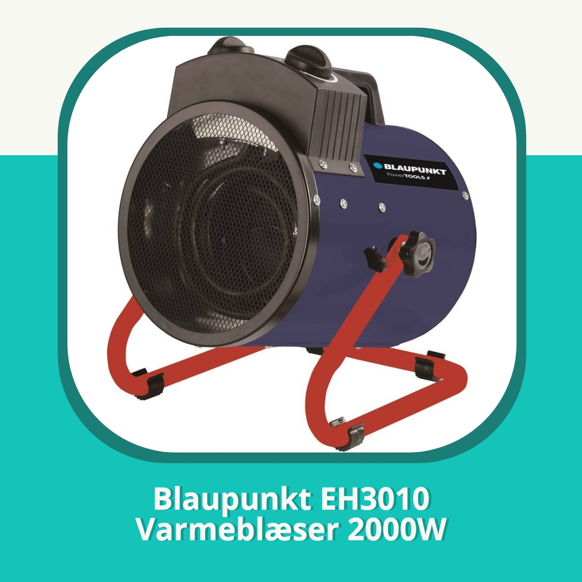 Anmeldelse af Blaupunkt EH3010 Varmeblæser 2000W