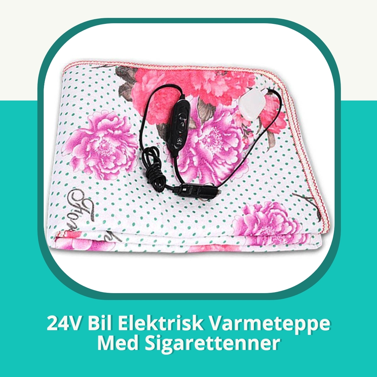 Anmeldelse af 24V Bil Elektrisk Varmeteppe Med Sigarettenner