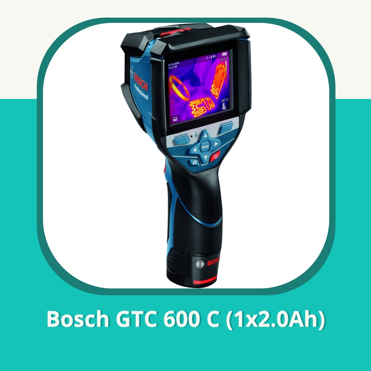 Anmeldelse af Bosch GTC 600 C (1x2.0Ah)