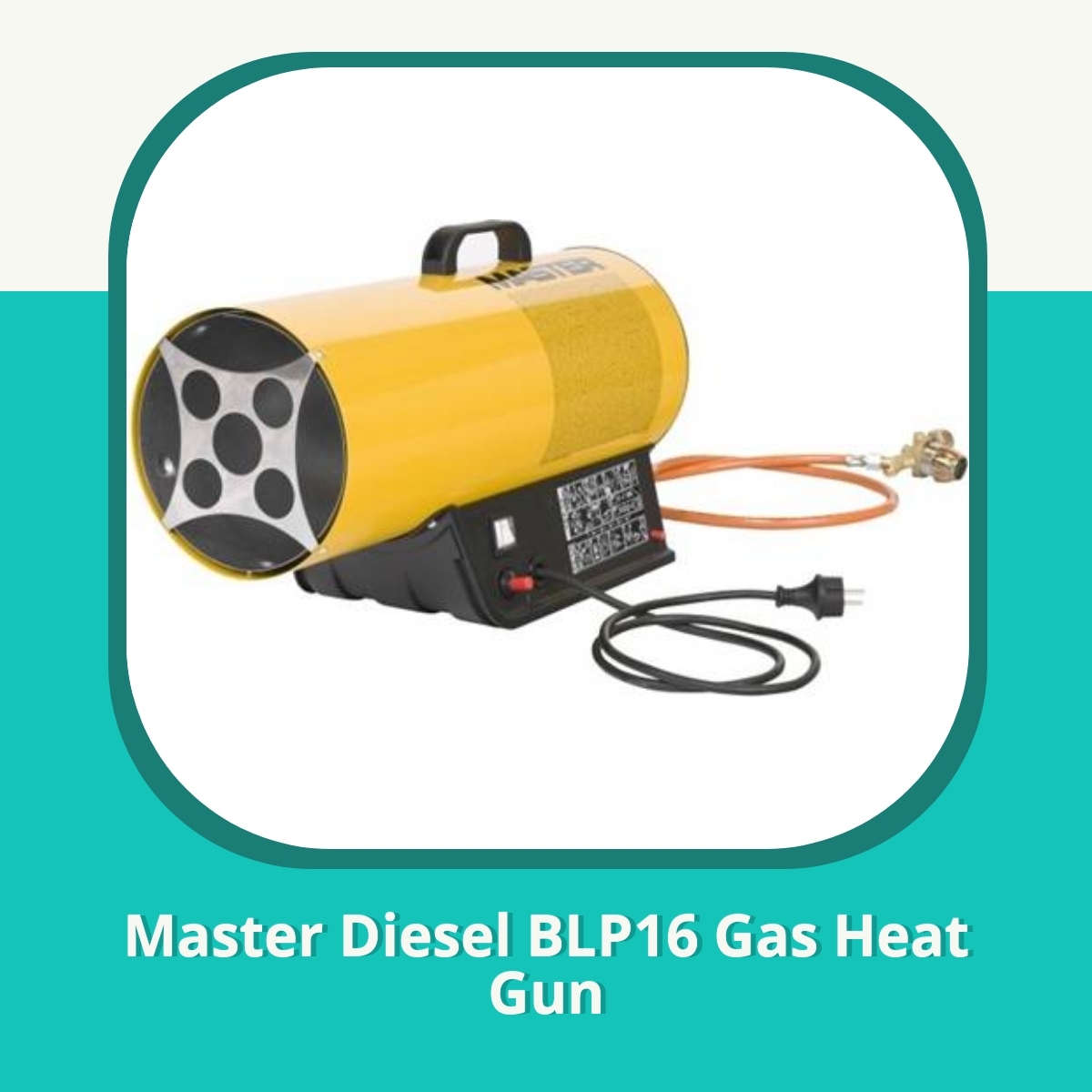 Anmeldelse af Master Diesel BLP16 Gas Heat Gun