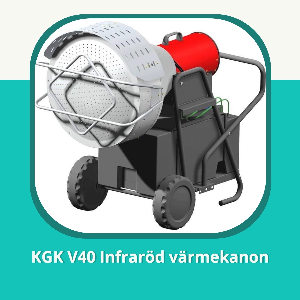 Recension af KGK V40 Infraröd värmekanon