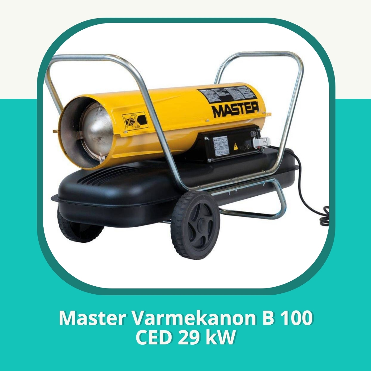 Anmeldelse af Master B 100 CED