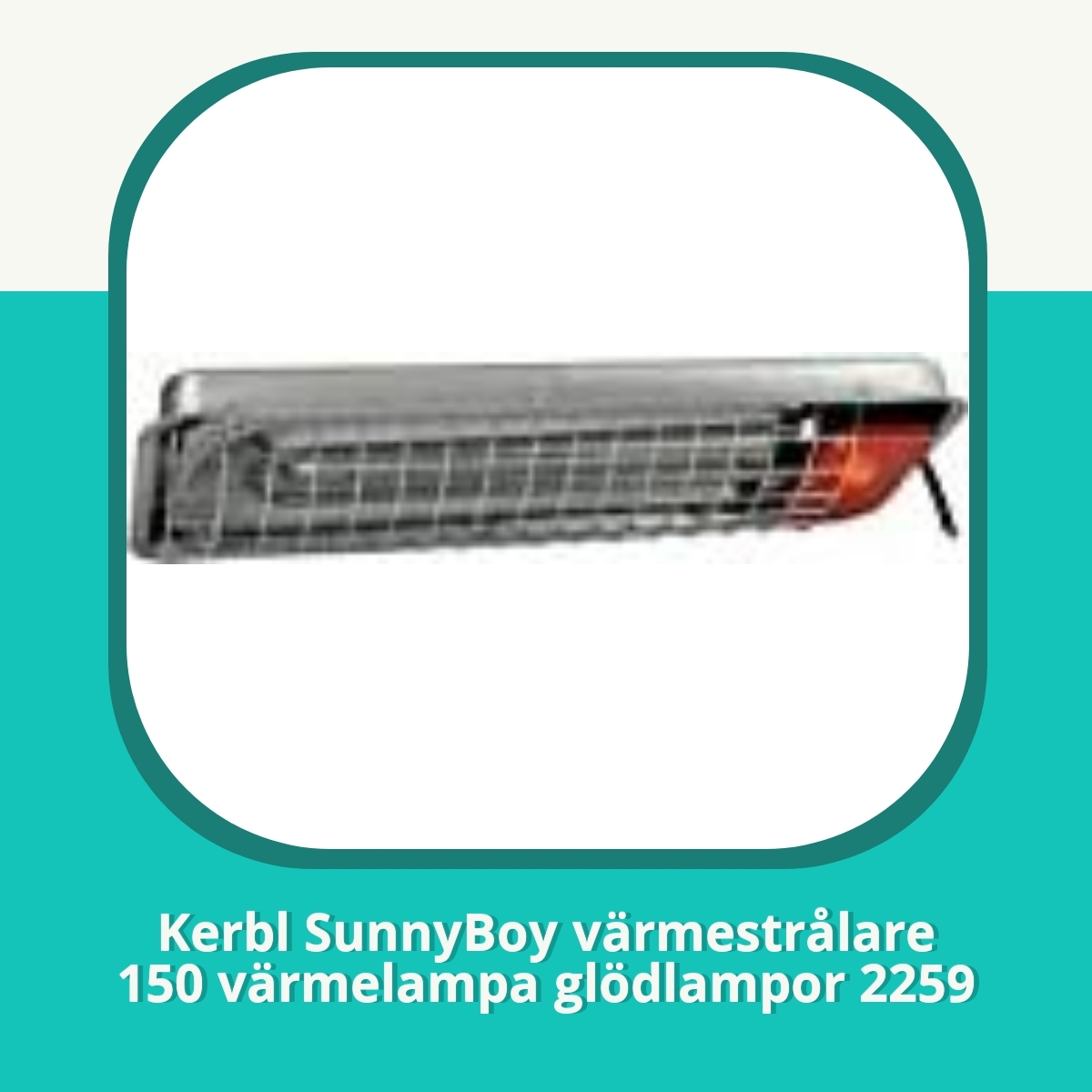 Recension af Kerbl SunnyBoy värmestrålare 150 värmelampa glödlampor 2259