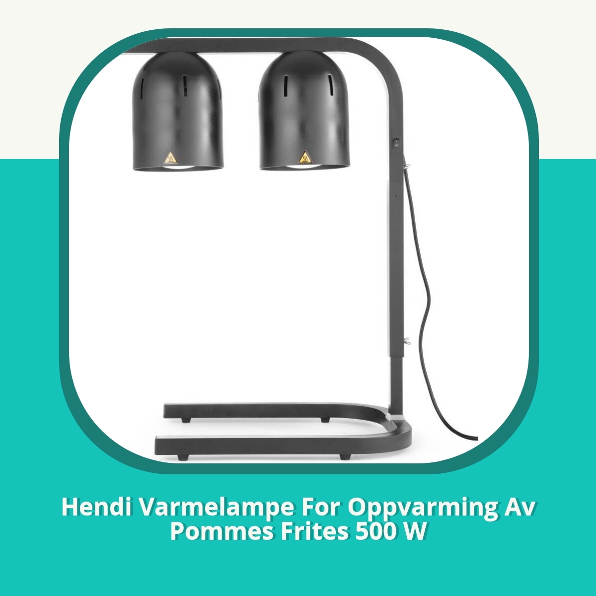 Anmeldelse af Hendi Varmelampe For Oppvarming Av Pommes Frites 500 W