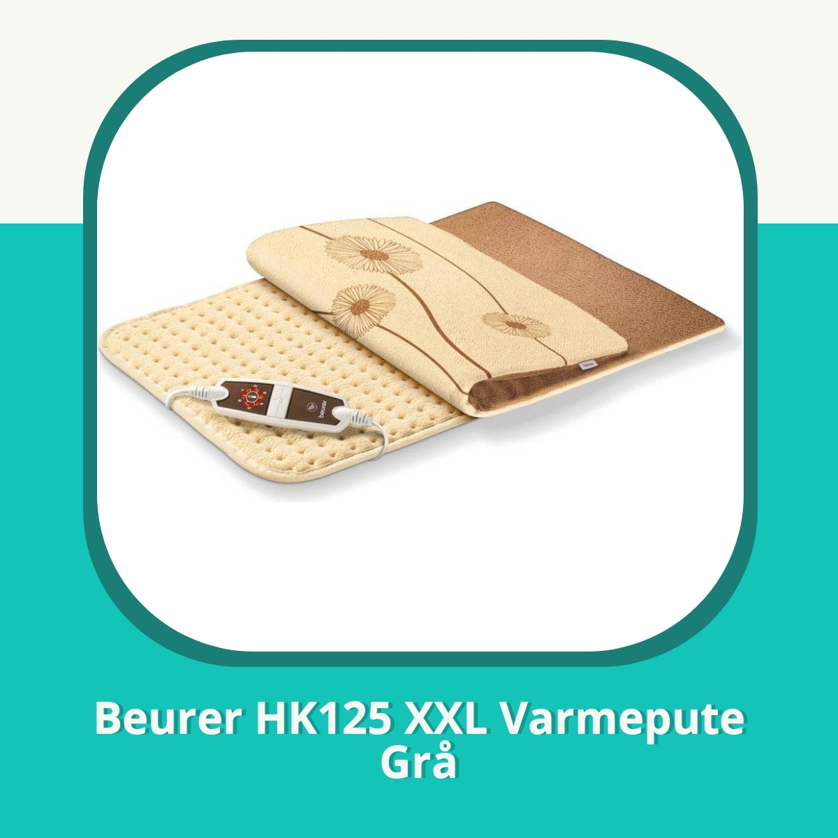 Anmeldelse af Beurer HK125 XXL Varmepute Grå