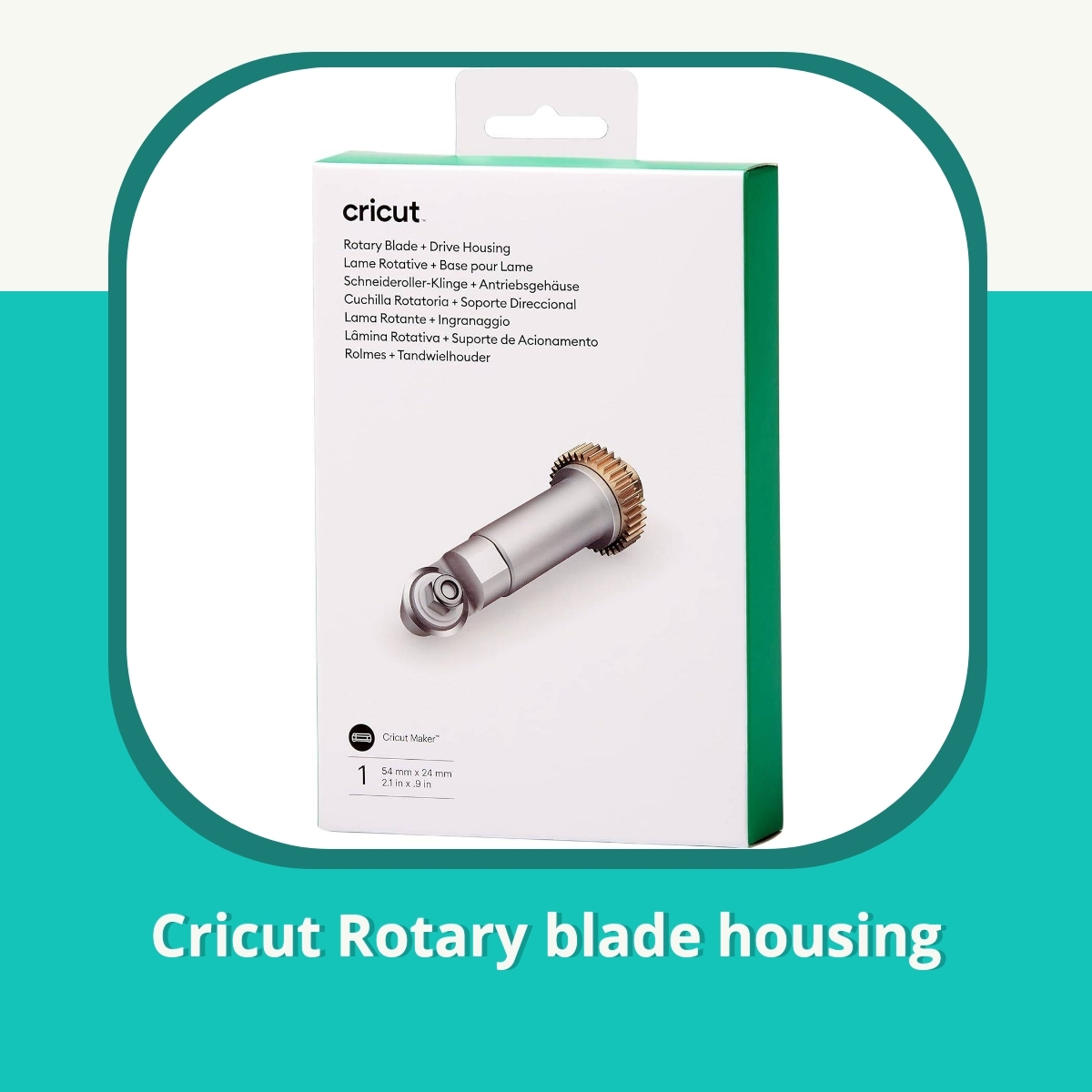 Anmeldelse af Cricut Rotary blade housing