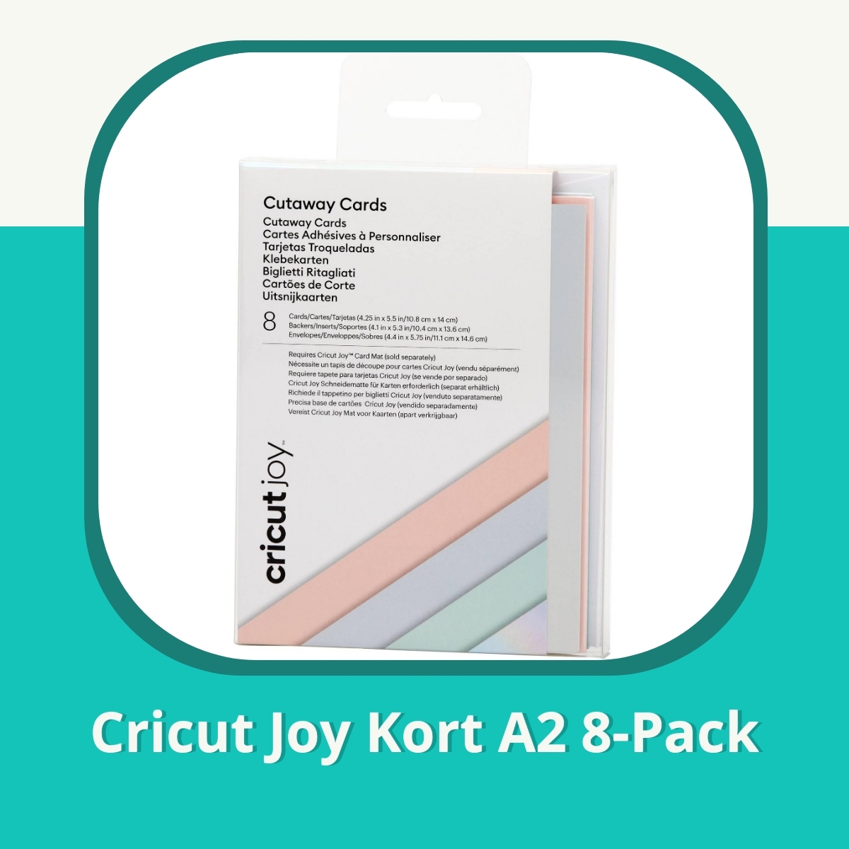 Anmeldelse af Cricut Joy Kort A2 8-Pack
