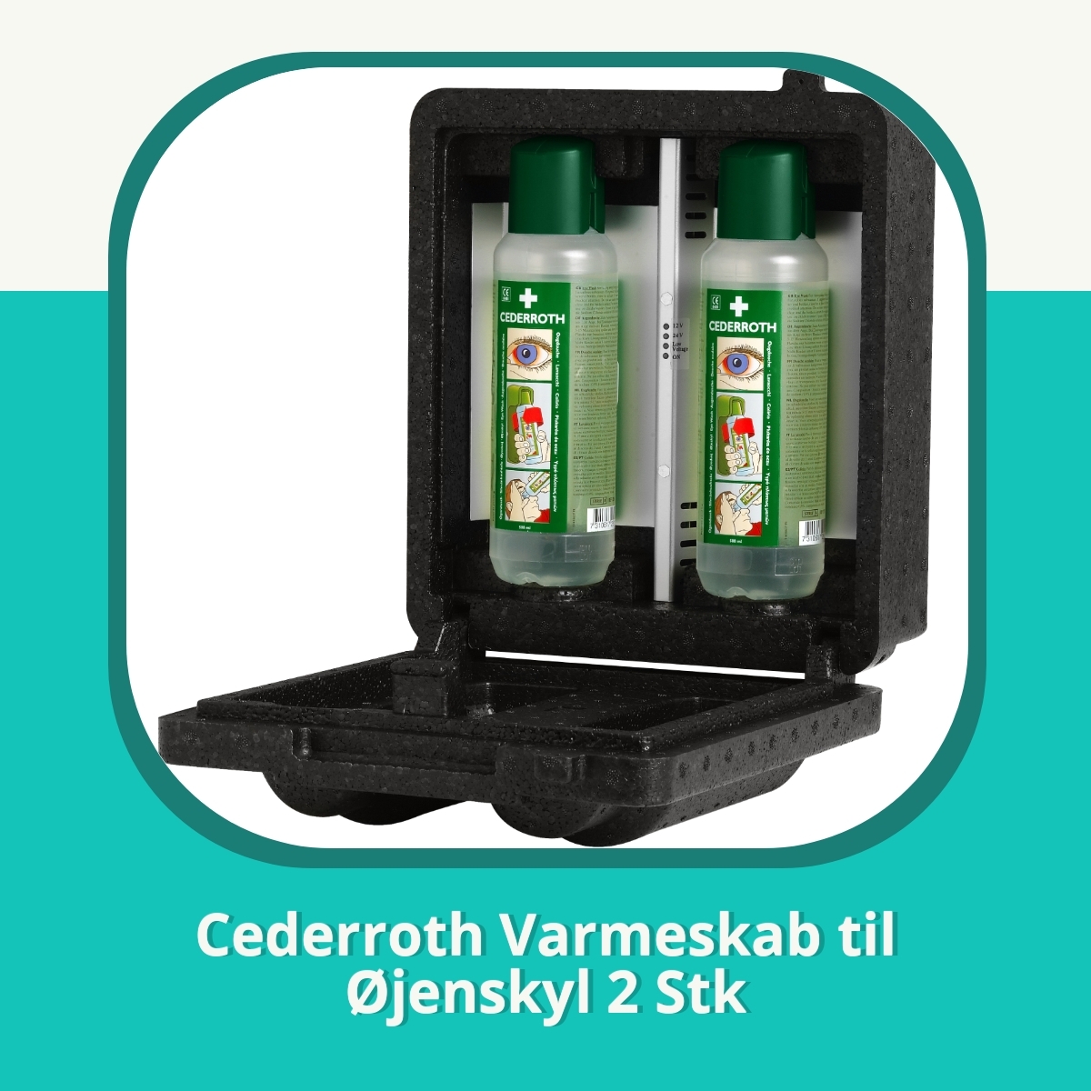 Anmeldelse af Cederroth Varmeskab til Øjenskyl 2 Stk