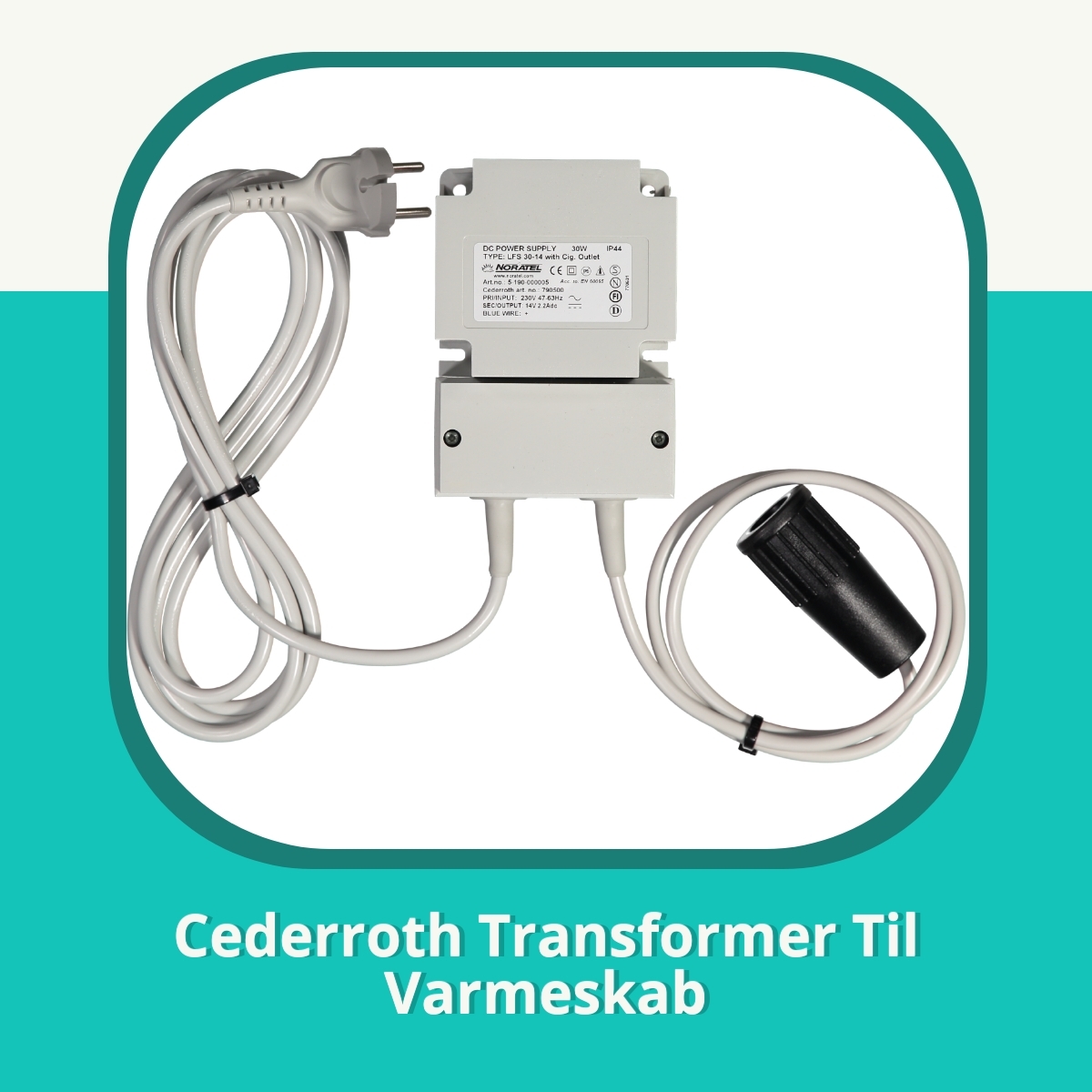 Anmeldelse af Cederroth Transformer Til Varmeskab