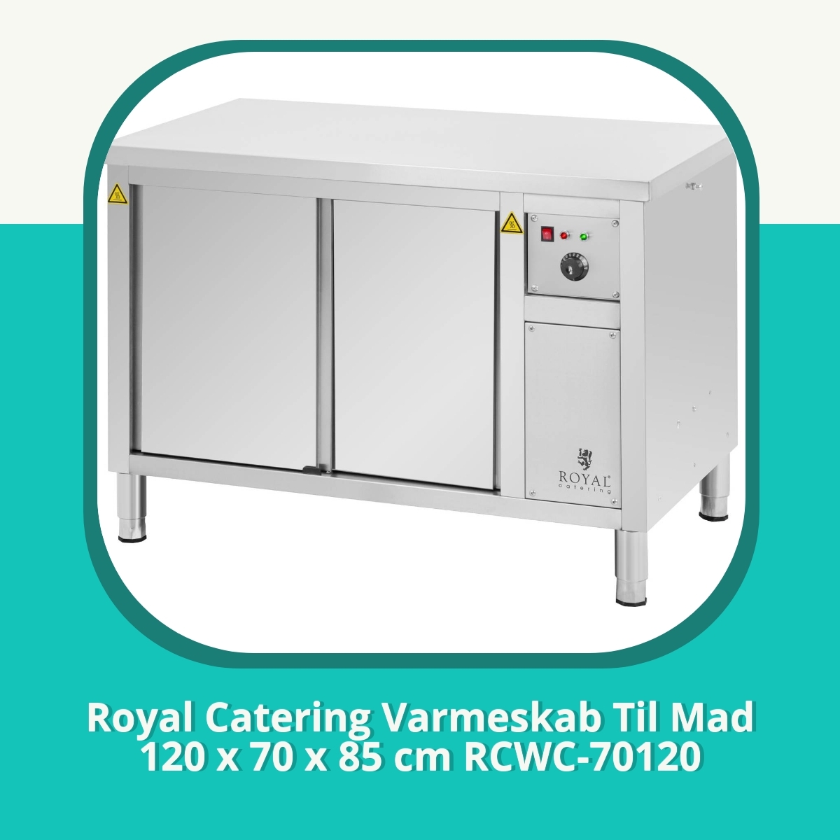 Anmeldelse af Royal Catering Varmeskab Til Mad 120 x 70 x 85 cm RCWC-70120