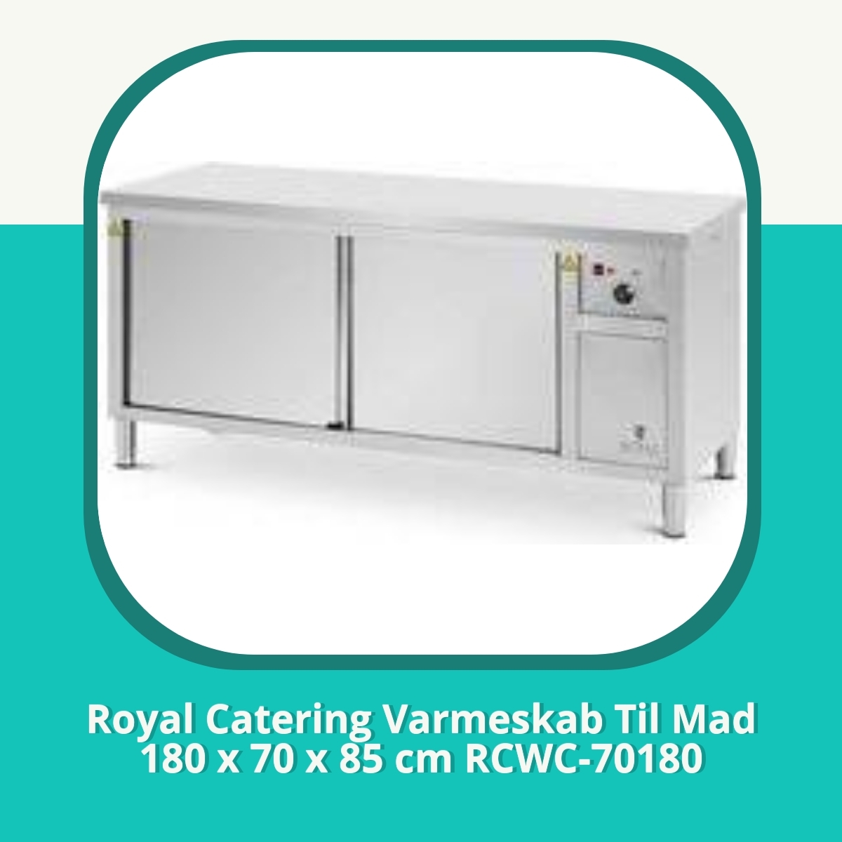 Anmeldelse af Royal Catering Varmeskab Til Mad 180 x 70 x 85 cm RCWC-70180