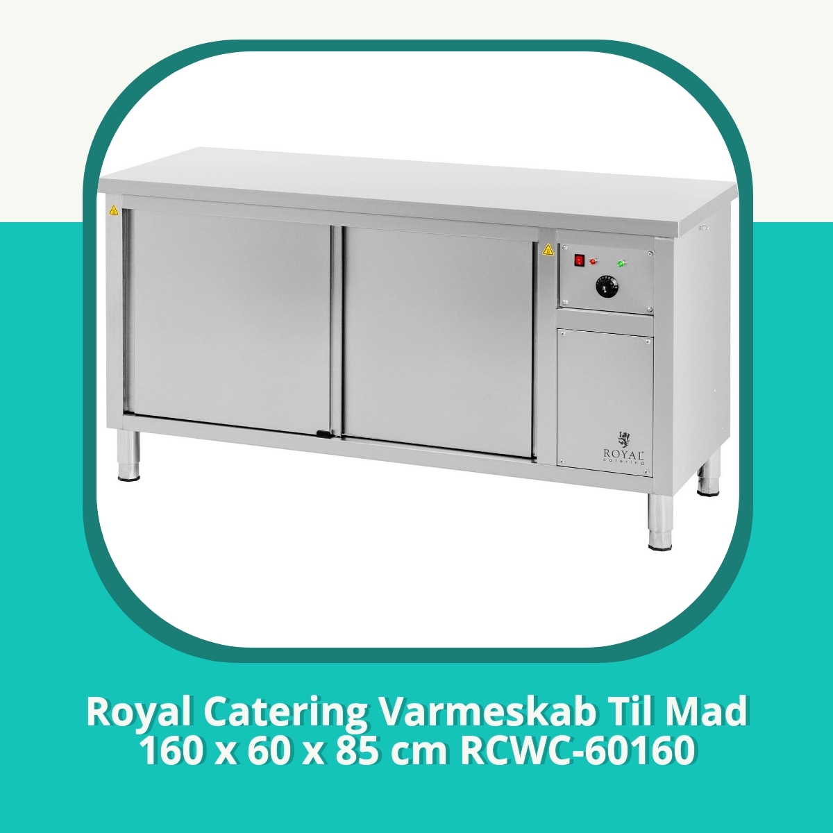 Anmeldelse af Royal Catering Varmeskab Til Mad 160 x 60 x 85 cm RCWC-60160