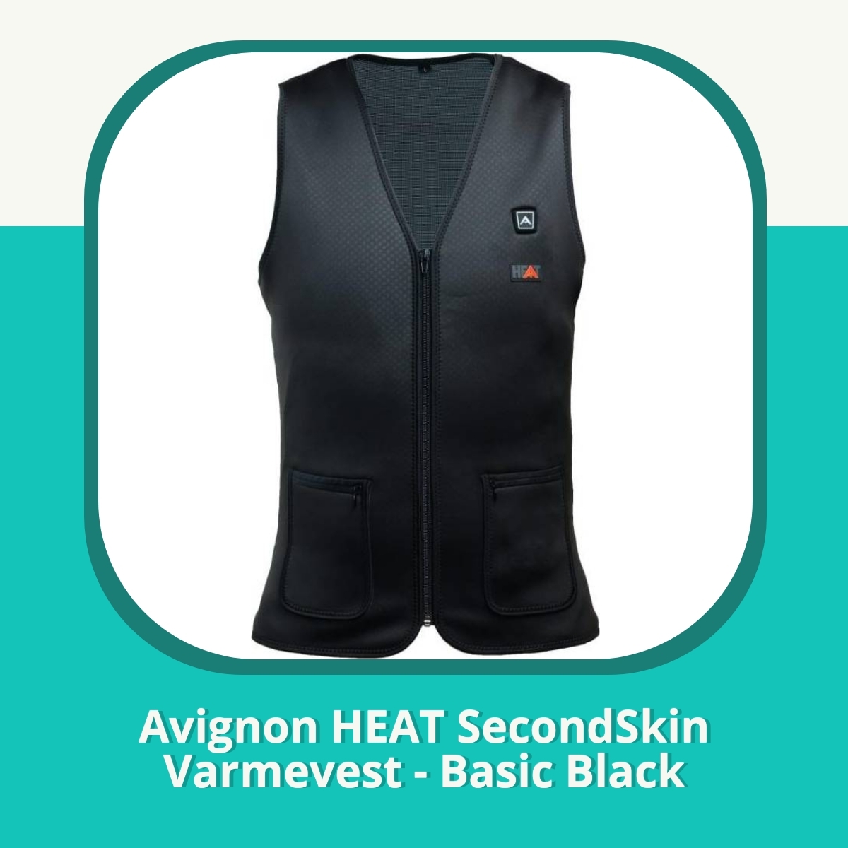Anmeldelse af Avignon HEAT SecondSkin Varmevest - Basic Black