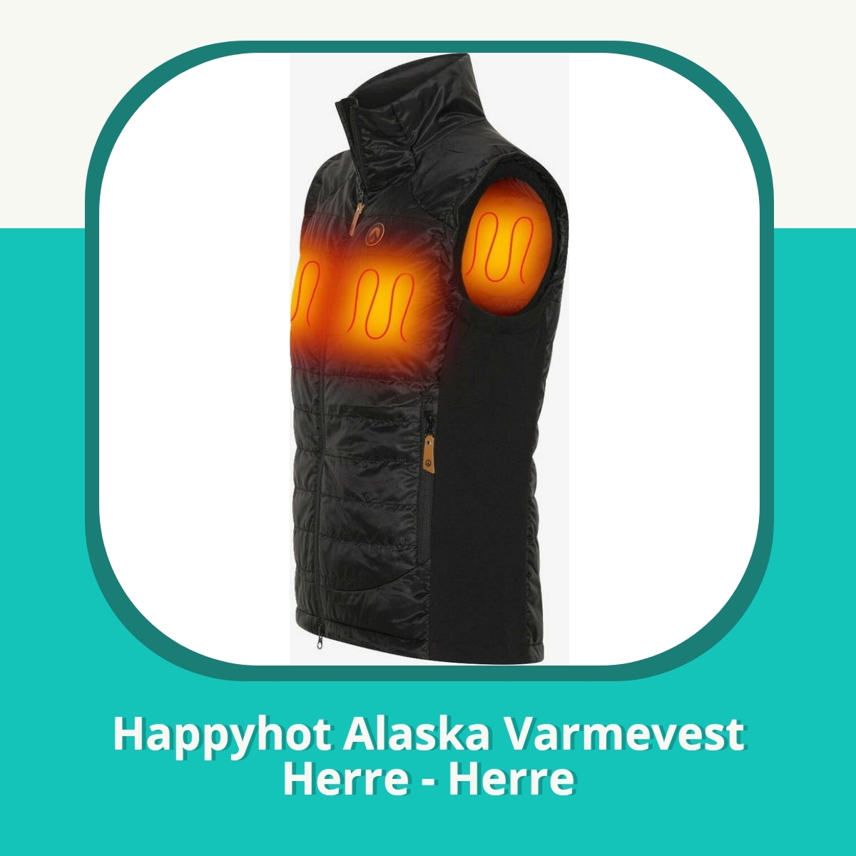 Anmeldelse af Happyhot Alaska Varmevest Herre - Herre