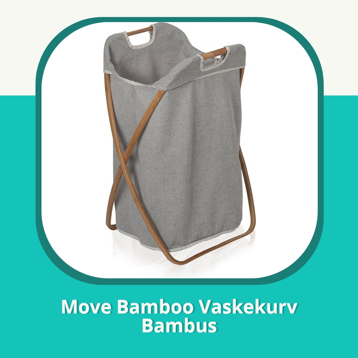 Anmeldelse af Move Bamboo Vaskekurv Bambus